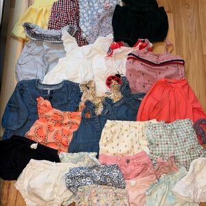 20+ Piece Bundle of Summer/ Spring Girls Clothing OBO